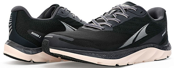 Кроссовки женские Altra Rivera 2 Black/Pink - Фото 4 большая