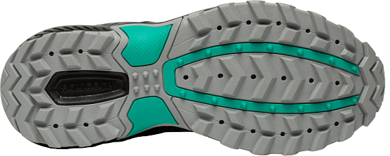 Кроссовки женские Saucony Excursion Tr15 Gtx Black/Charcoal - Фото 4 большая