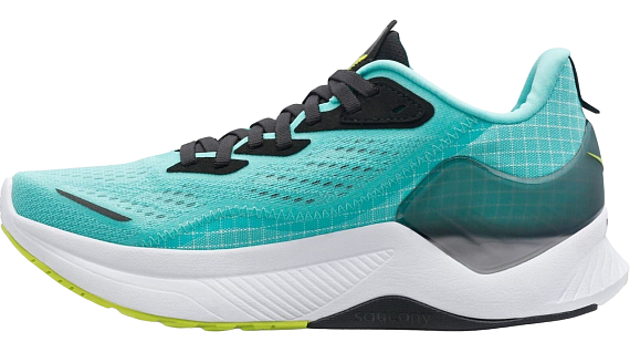 Кроссовки женские Saucony Endorphin Shift 2 Cool Mint/Acid - Фото 2 большая