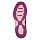 Кроссовки женские ASICS Gel-FujiTrabuco 6 Baton Rouge/Seashell Pink/Black - Фото 5 малая