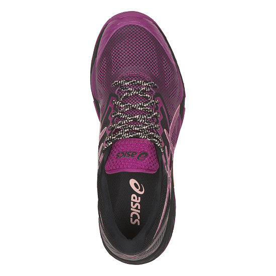 Кроссовки женские ASICS Gel-FujiTrabuco 6 Baton Rouge/Seashell Pink/Black - Фото 7 большая