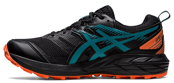 Кроссовки женские ASICS Gel-Sonoma 6 Gtx Black/Misty Pine - Фото 4 большая