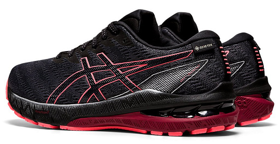 Кроссовки женские ASICS GT-2000 10 Gtx Carrier Grey/Black - Фото 4 большая