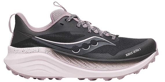 Кроссовки женские Saucony Xodus Ultra 3 Black/Quail - Фото 1 большая
