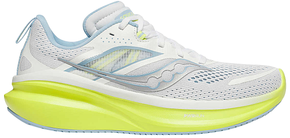 Кроссовки женские Saucony Omni 22 White/Sunny - Фото 1 большая