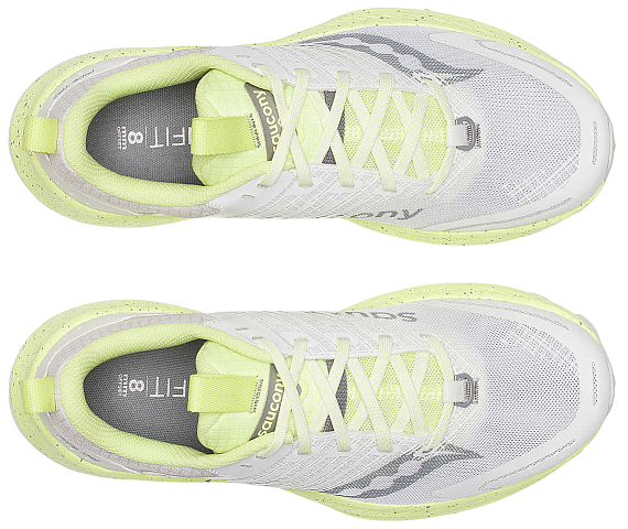 Кроссовки женские Saucony Ride Tr2 White/Sunny - Фото 3 большая