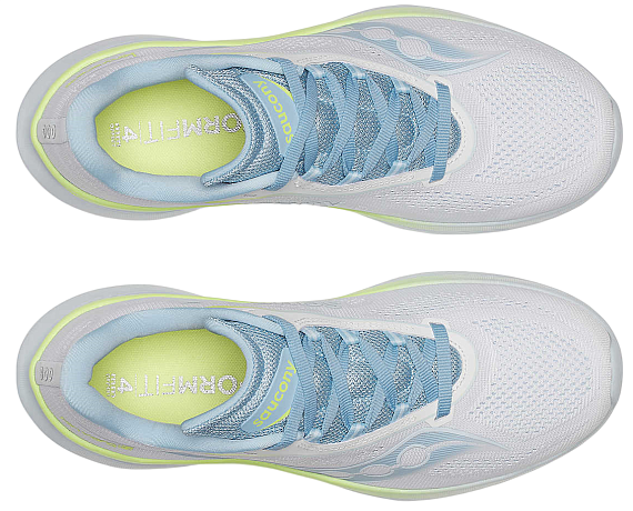 Кроссовки женские Saucony Kinvara 15 White/Icemelt - Фото 3 большая