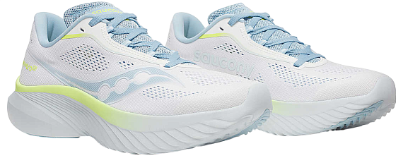 Кроссовки женские Saucony Kinvara 15 White/Icemelt - Фото 6 большая