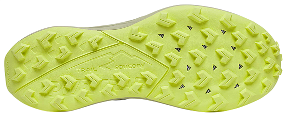 Кроссовки женские Saucony Peregrine 15 Sunny/Hemlock - Фото 2 большая