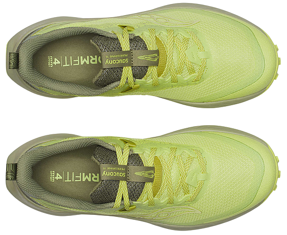 Кроссовки женские Saucony Peregrine 15 Sunny/Hemlock - Фото 3 большая