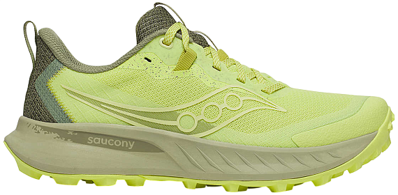 Кроссовки женские Saucony Peregrine 15 Sunny/Hemlock - Фото 1 большая