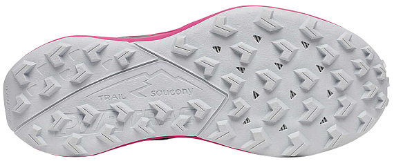 Кроссовки женские Saucony Peregrine 15 Magenta/Black - Фото 2 большая