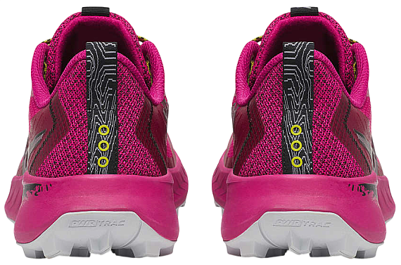 Кроссовки женские Saucony Peregrine 15 Magenta/Black - Фото 4 большая