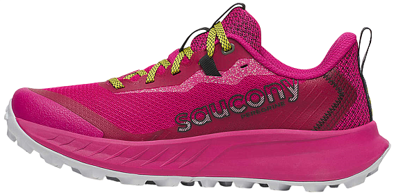 Кроссовки женские Saucony Peregrine 15 Magenta/Black - Фото 5 большая