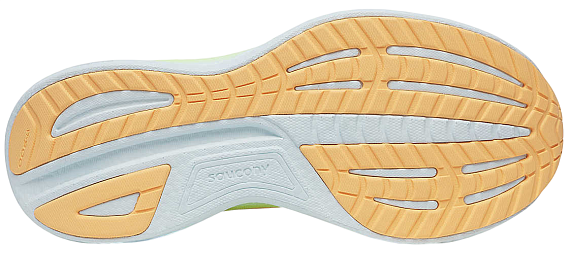 Кроссовки женские Saucony Ride 18 Peach/Sunny - Фото 3 большая