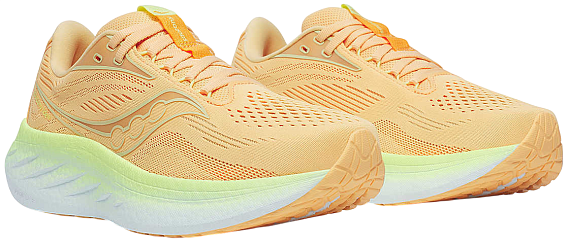 Кроссовки женские Saucony Ride 18 Peach/Sunny - Фото 6 большая