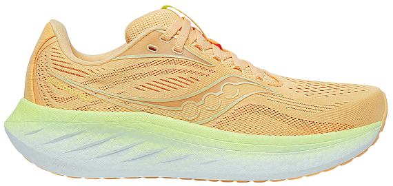 Кроссовки женские Saucony Ride 18 Peach/Sunny - Фото 1 большая
