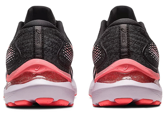 Кроссовки женские ASICS Gel-Cumulus 24 Black/Papaya - Фото 5 большая