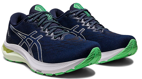 Кроссовки женские ASICS GT-2000 11 Midnight/Whisper Green - Фото 2 большая