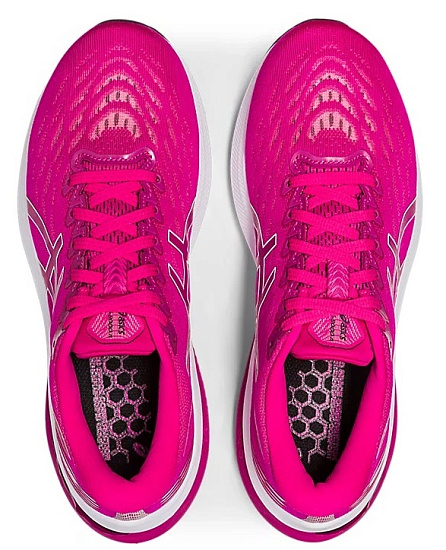 Кроссовки женские ASICS GT-2000 11 Pink Rave/Plum - Фото 5 большая