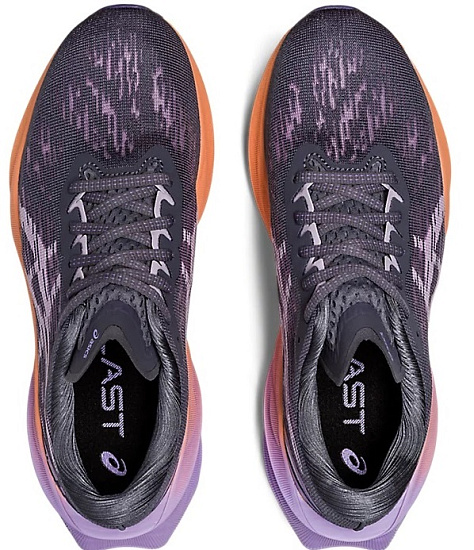Кроссовки женские ASICS Novablast 3 Metropolis/Dusk Violet - Фото 5 большая