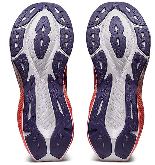Кроссовки женские ASICS Novablast 3 Papaya/Dusty Purple - Фото 6 большая