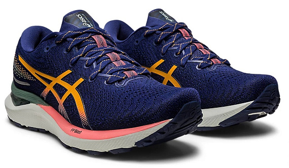 Кроссовки женские ASICS Gel-Cumulus 24 Tr Nature Bathing/Papaya - Фото 2 большая