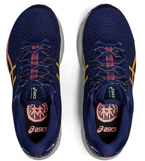 Кроссовки женские ASICS Gel-Cumulus 24 Tr Nature Bathing/Papaya - Фото 6 большая