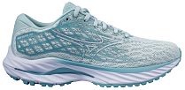 Кроссовки женские Mizuno Wave Inspire 20 Eggshell Blue/White/Blue Turqu