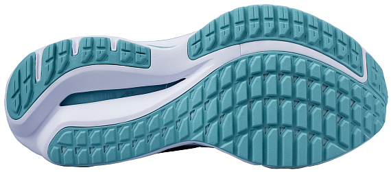 Кроссовки женские Mizuno Wave Inspire 20 Eggshell Blue/White/Blue Turqu - Фото 4 большая