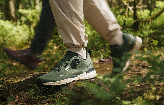 Кроссовки женские Icebug Rover2 Rb9X Gtx Light Moss/Black - Фото 2 большая