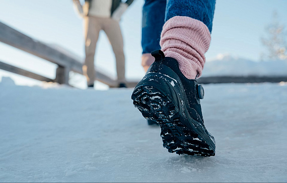 Кроссовки женские Icebug Rover 2 Bugrip Gtx True Black - Фото 2 большая