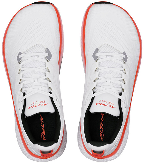Кроссовки женские Altra Fwd Via 2 White/Coral - Фото 4 большая