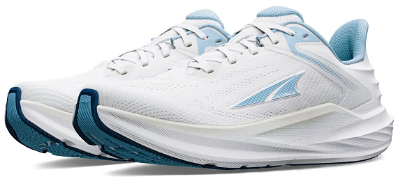 Кроссовки женские Altra Torin 8 White/Light Blue - Фото 2 большая