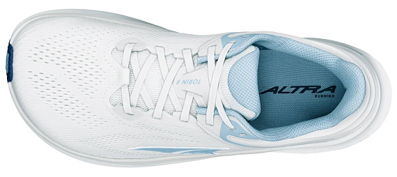 Кроссовки женские Altra Torin 8 White/Light Blue - Фото 4 большая