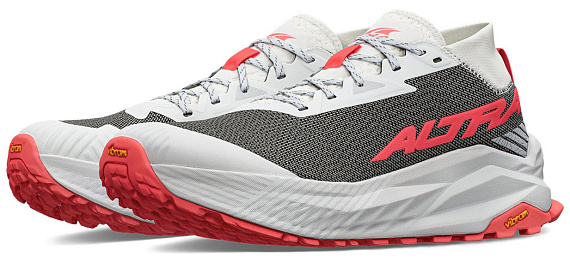 Кроссовки женские Altra Olympus 275 White/Coral - Фото 2 большая