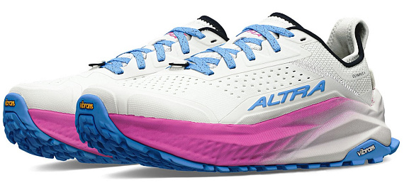 Кроссовки женские Altra Olympus 6 White/Blue - Фото 5 большая