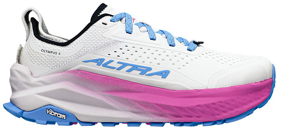 Кроссовки женские Altra Olympus 6 White/Blue - Фото 1 большая