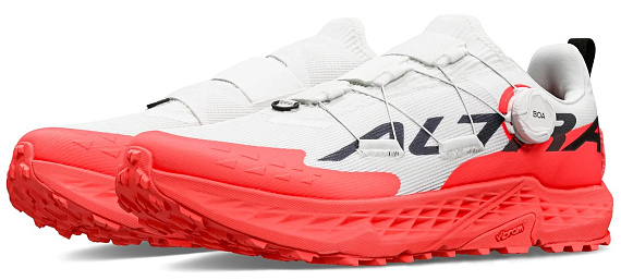 Кроссовки женские Altra Timp 5 Boa White/Red - Фото 2 большая