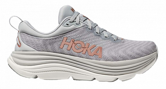 Кроссовки женские Hoka Gaviota 5 Harbor Mist/Rose Gold - Фото 1 большая