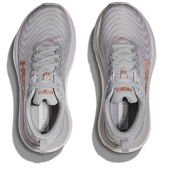 Кроссовки женские Hoka Gaviota 5 Harbor Mist/Rose Gold - Фото 3 большая