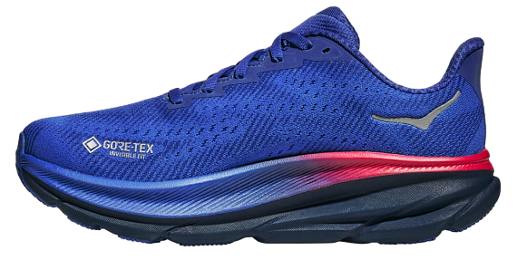 Кроссовки женские Hoka Clifton 9 Gtx Dazzling Blue/Evening Sky - Фото 2 большая