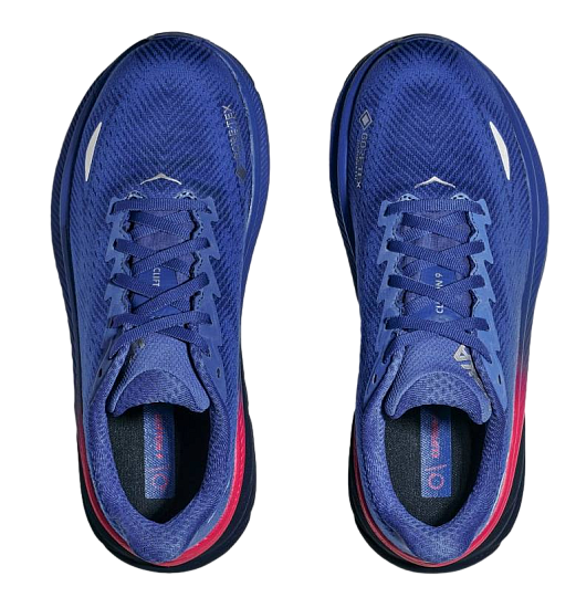 Кроссовки женские Hoka Clifton 9 Gtx Dazzling Blue/Evening Sky - Фото 3 большая