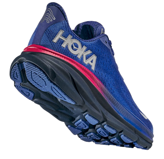 Кроссовки женские Hoka Clifton 9 Gtx Dazzling Blue/Evening Sky - Фото 5 большая