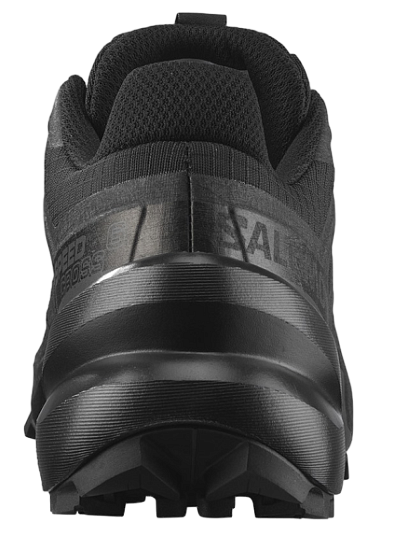 Кроссовки женские Salomon Speedcross 6 Black/Black/Phantom - Фото 4 большая