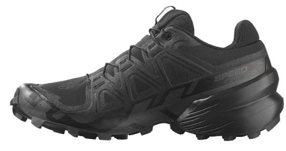 Кроссовки женские Salomon Speedcross 6 Black/Black/Phantom - Фото 5 большая