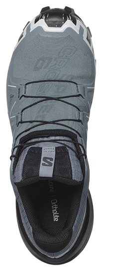 Кроссовки женские Salomon Speedcross 6 Gtx Flint Stone/Black/Heather - Фото 4 большая