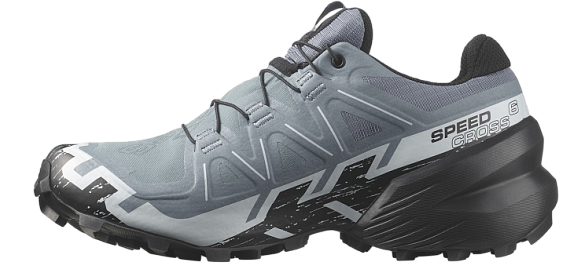 Кроссовки женские Salomon Speedcross 6 Gtx Flint Stone/Black/Heather - Фото 5 большая