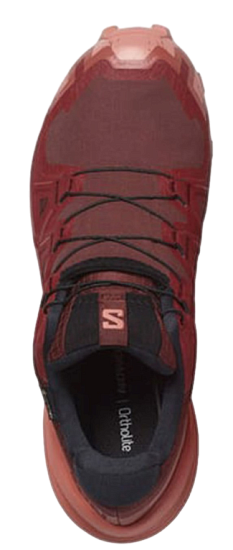 Кроссовки женские Salomon Speedcross 6 Gtx Rum Raisin/Barn Red/Canyon Clay - Фото 4 большая