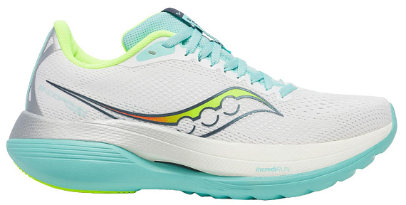 Кроссовки женские Saucony Endorphin Trainer White/Aqua - Фото 1 большая